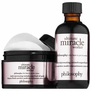 Philosophy Ultimate Miracle Worker Retinol‎ Oil Pads Set New Sealed NIB